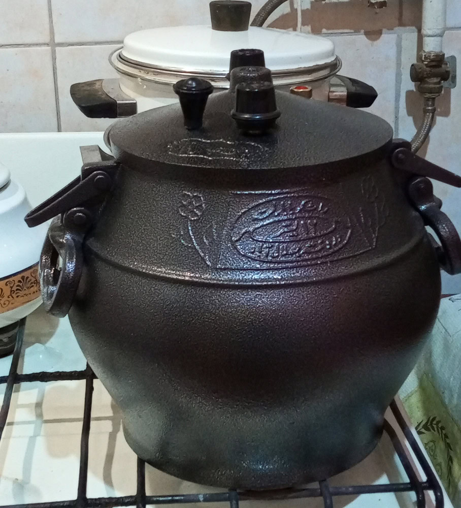 Afghan cauldron pressure cooker 30L/7kg